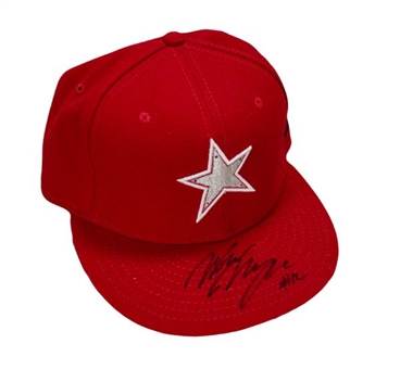 Wil Myers Autographed Minor League Hat Worn During 2010 Midwest League All-Star Festivities
